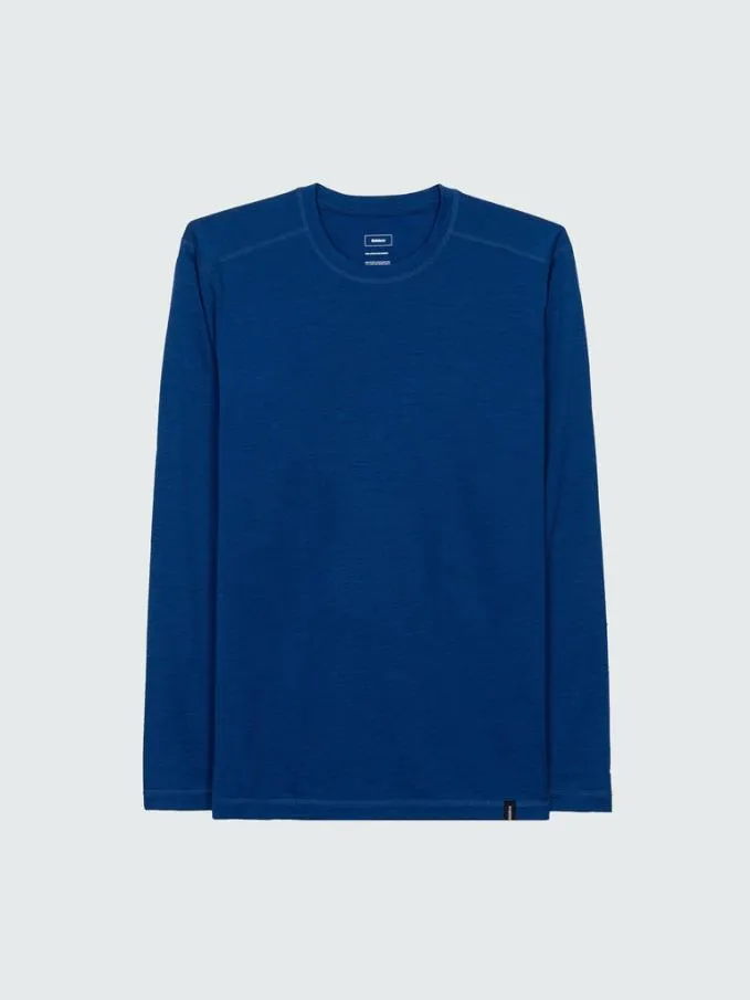 Men Eddy 20 Merino Wool Long Sleeve Base Layer Atlantic Finisterre Base Layers and Underwear