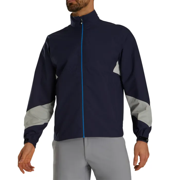 Men FootJoy Outer Layers HydroLite X Rain Jacket Navy Grey