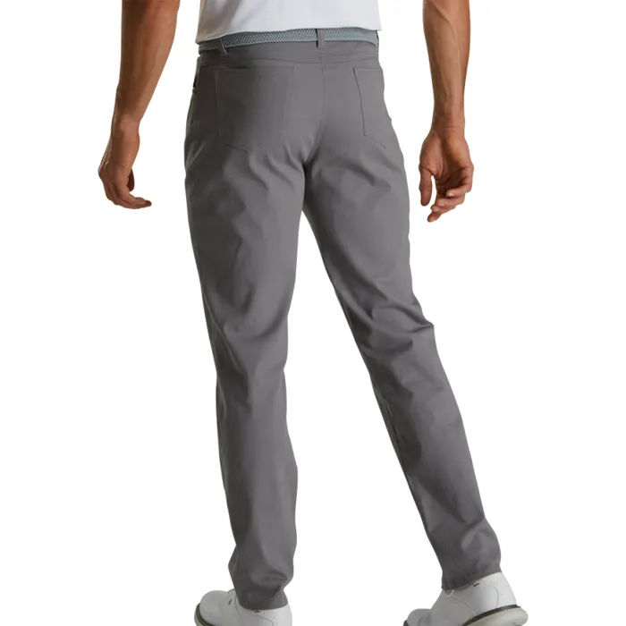 Men FootJoy Pants Cotton Twill 5Pocket Pant Grey Men FootJoy Pants Cotton Twill 5Pocket Pant Grey