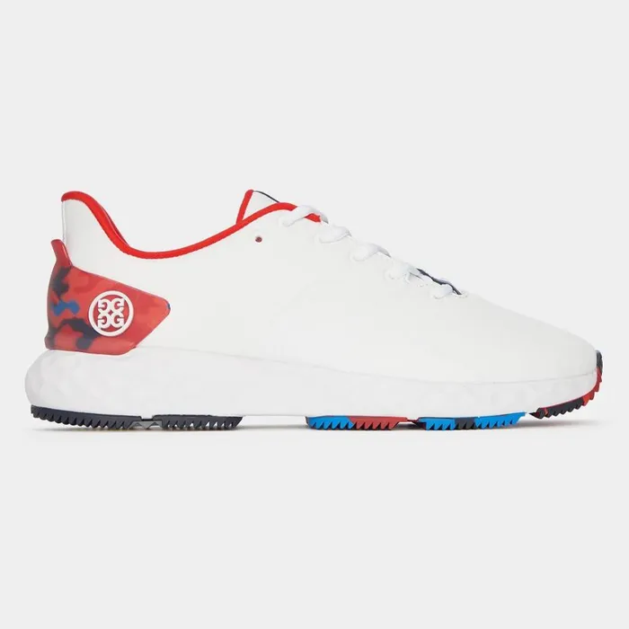 Men GFORE White Camo Accent Mg4 Golf Shoes