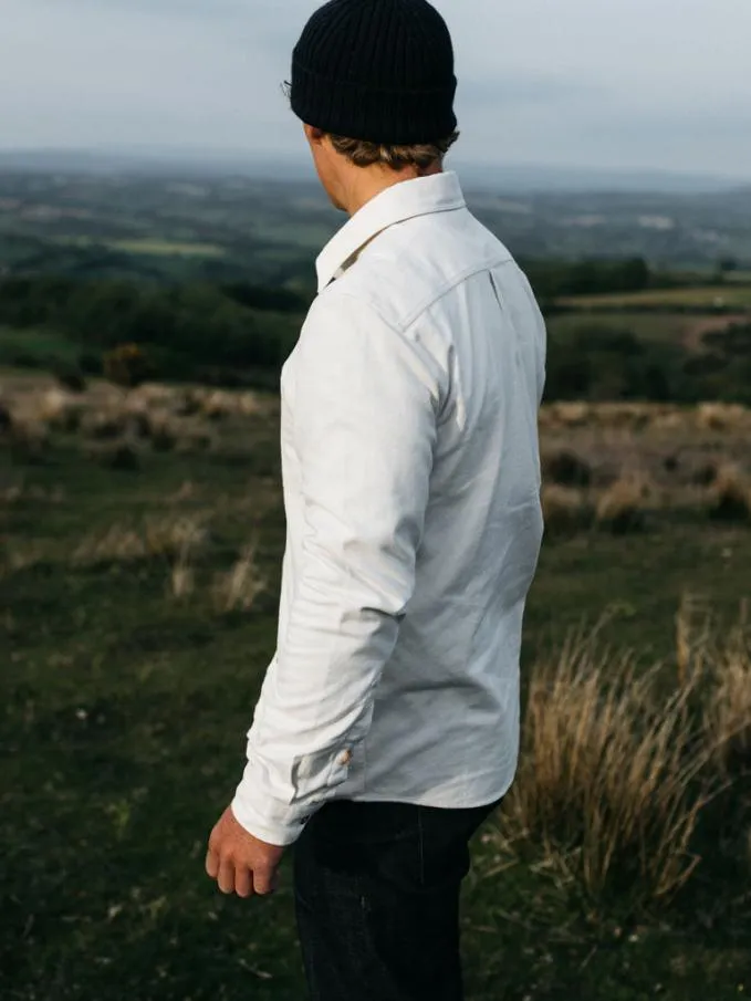 Men Gylly Shirt Ecru Finisterre Shirts
