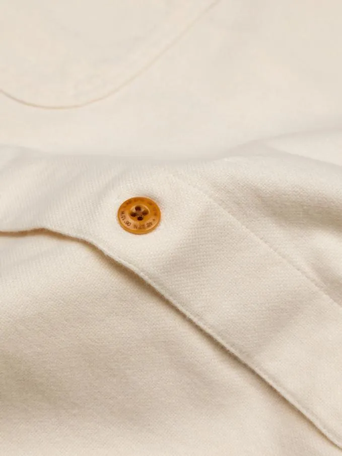 Men Gylly Shirt Ecru Finisterre Shirts