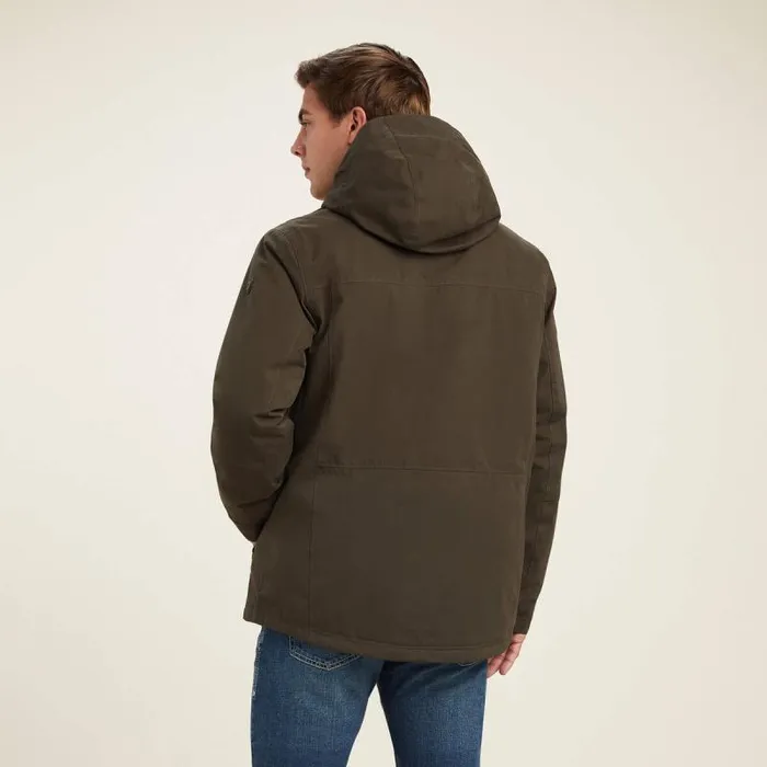 Men Jackets and Vests Ariat Argentium Parka Earth Men Jackets and Vests Ariat Argentium Parka Earth