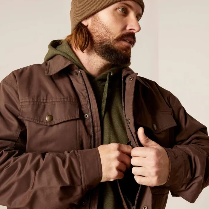 Men Jackets and Vests Ariat Grizzly 20 Canvas Conceal And Carry Jacket Bracken Men Jackets and Vests Ariat Grizzly 20 Canvas Conceal And Carry Jacket Bracken