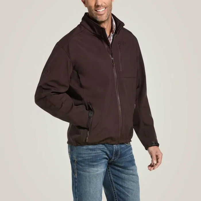 Men Jackets and Vests Ariat Logo 20 Patriot Softshell Water Resistant Jacket Coffeebean Men Jackets and Vests Ariat Logo 20 Patriot Softshell Water Resistant Jacket Coffeebean