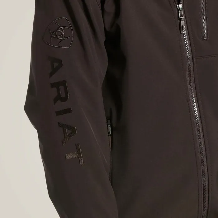 Men Jackets and Vests Ariat Logo 20 Patriot Softshell Water Resistant Jacket Coffeebean Men Jackets and Vests Ariat Logo 20 Patriot Softshell Water Resistant Jacket Coffeebean