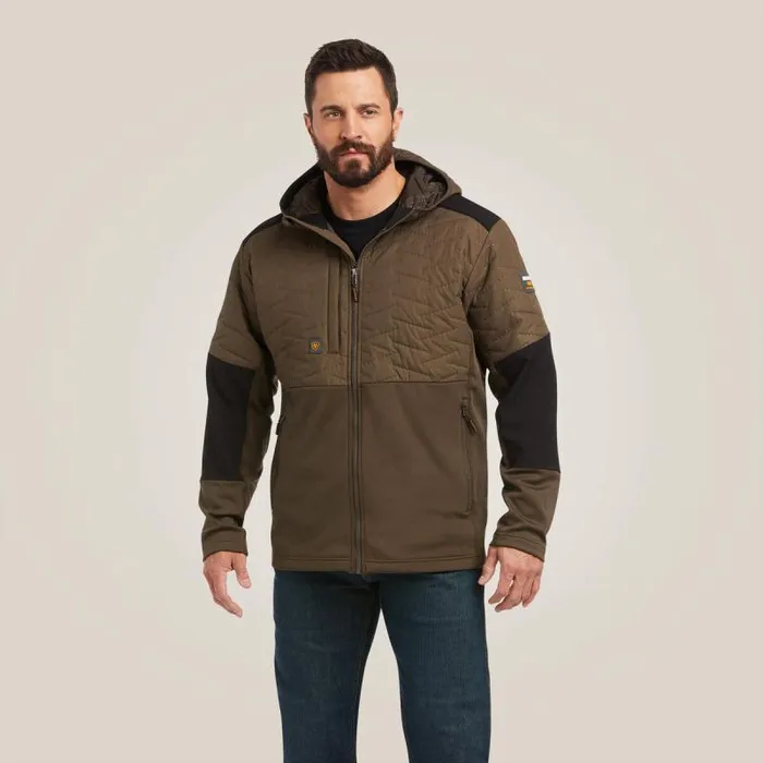 Men Jackets and Vests Ariat Rebar Cloud 9 Insulated Jacket Wren