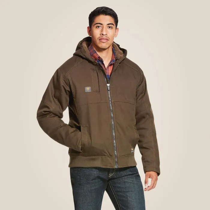 Men Jackets and Vests Ariat Rebar DuraCanvas Jacket Wren
