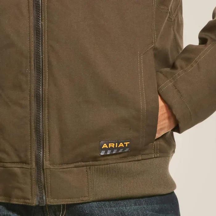 Men Jackets and Vests Ariat Rebar DuraCanvas Jacket Wren Men Jackets and Vests Ariat Rebar DuraCanvas Jacket Wren