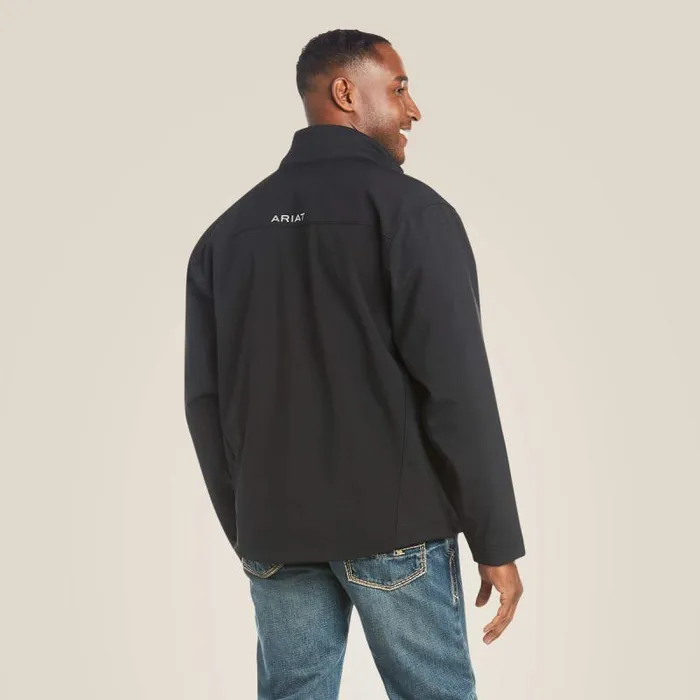 Men Jackets and Vests Ariat Vernon 20 Softshell Jacket Black Men Jackets and Vests Ariat Vernon 20 Softshell Jacket Black