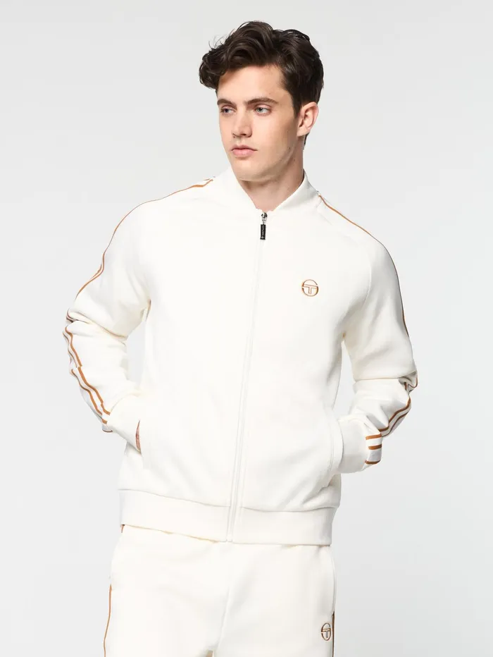 Men Jackets Sergio Tacchini Pereto Track Jacket Gardenia