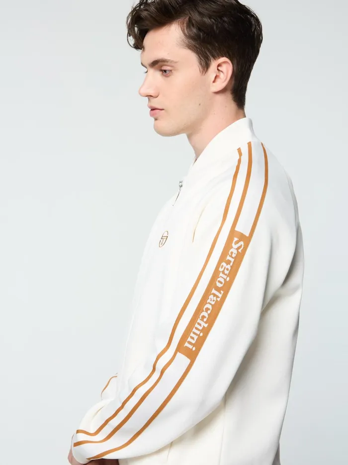 Men Jackets Sergio Tacchini Pereto Track Jacket Gardenia