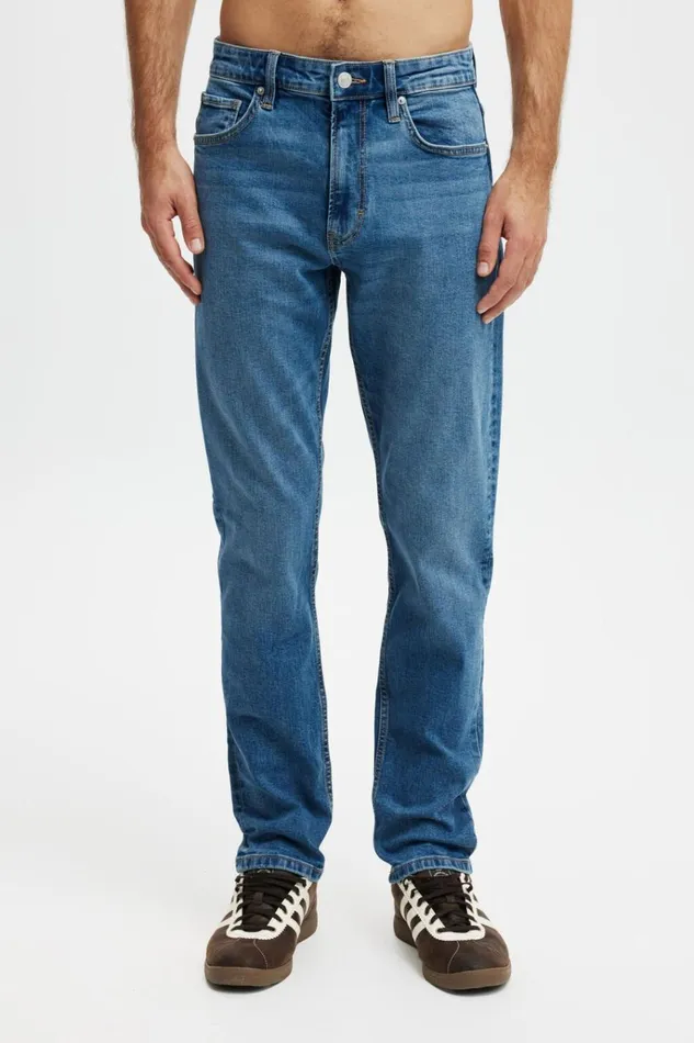 Men Jeans Cotton On Slim Tapered Jean Monolith Blue Men Jeans Cotton On Slim Tapered Jean Monolith Blue