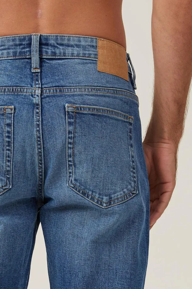 Men Jeans Cotton On Slim Tapered Jean Monolith Blue Men Jeans Cotton On Slim Tapered Jean Monolith Blue
