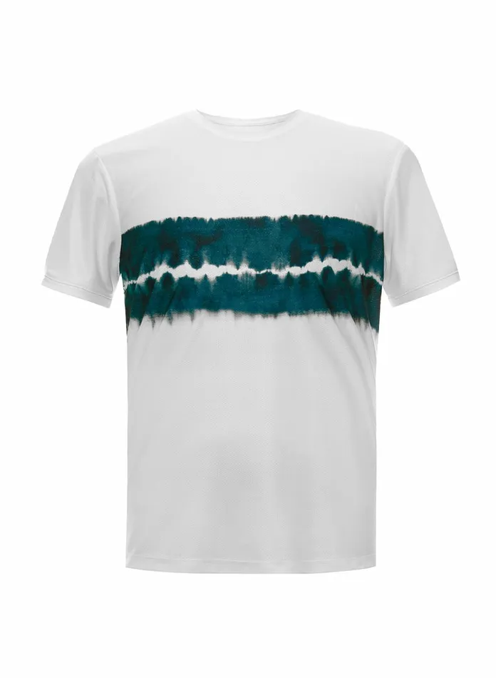 Men KSwiss TShirts and Tops TIDE STRIPE SS Evergreen