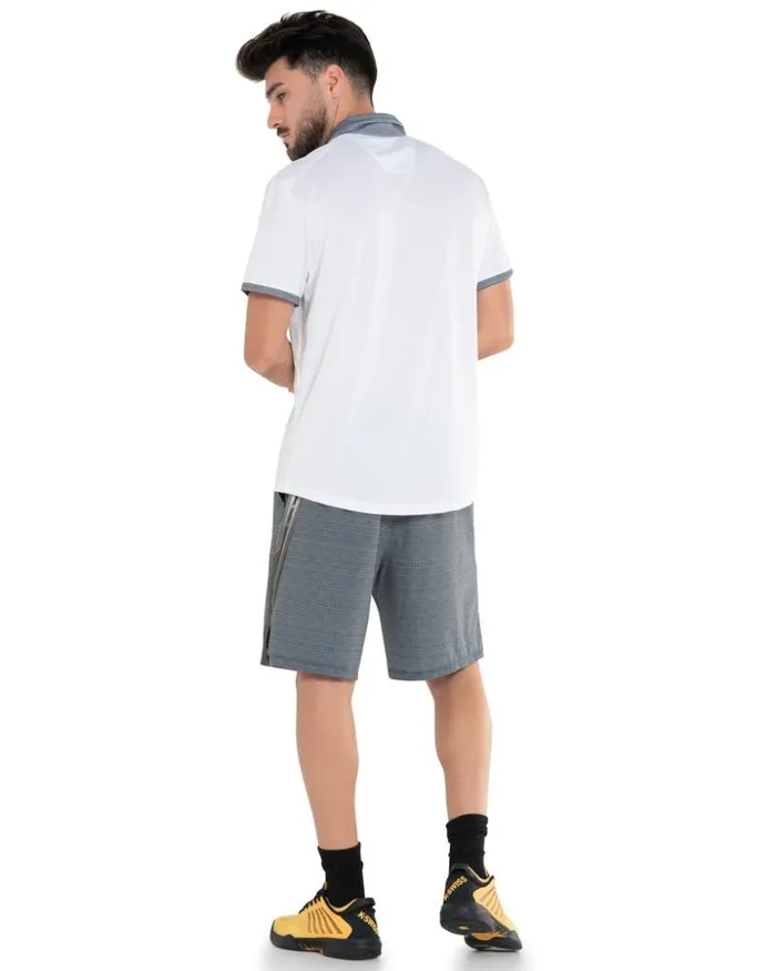 Men KSwiss TShirts and Tops VERTICAL POLO SS White