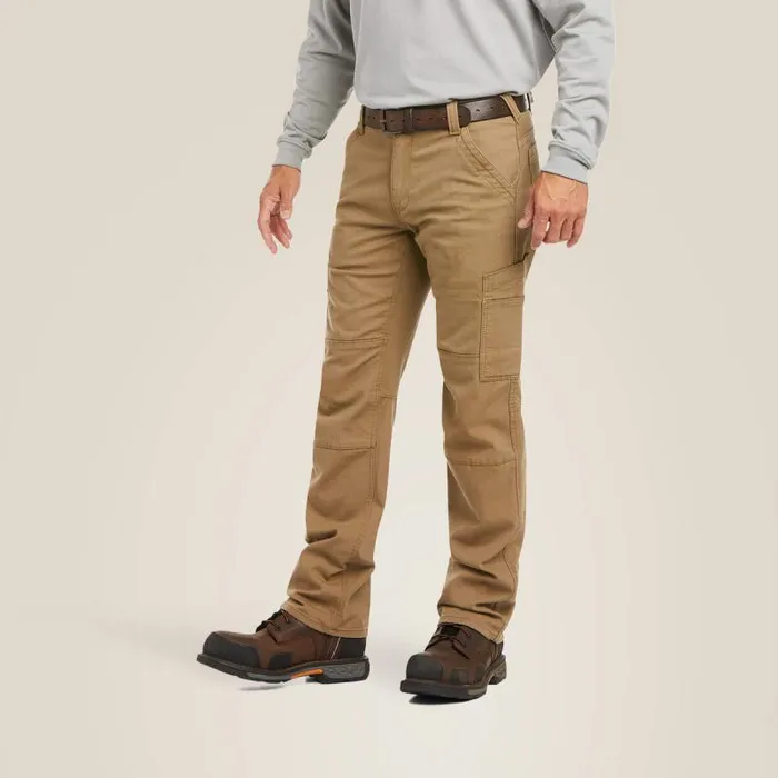 Men Pants and Shorts Ariat FR M5 Stretch DuraLight Canvas Stackable Straight Leg Pant Field Khaki Men Pants and Shorts Ariat FR M5 Stretch DuraLight Canvas Stackable Straight Leg Pant Field Khaki