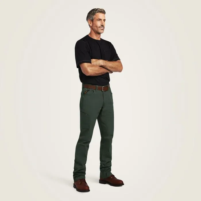 Men Pants and Shorts Ariat Rebar M4 Low Rise DuraStretch Made Tough Stackable Straight Leg Pant Deep Forest Men Pants and Shorts Ariat Rebar M4 Low Rise DuraStretch Made Tough Stackable Straight Leg Pant Deep Forest