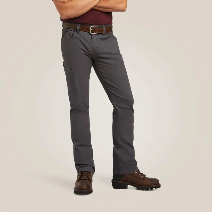 Men Pants and Shorts Ariat Rebar M7 DuraStretch Made Tough Straight Pant Rebar Grey Men Pants and Shorts Ariat Rebar M7 DuraStretch Made Tough Straight Pant Rebar Grey