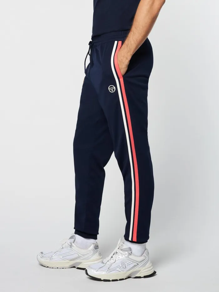 Men Pants And Sweatpants Sergio Tacchini Damarindo Track Pant Archivio Gardenia Maritime Blue