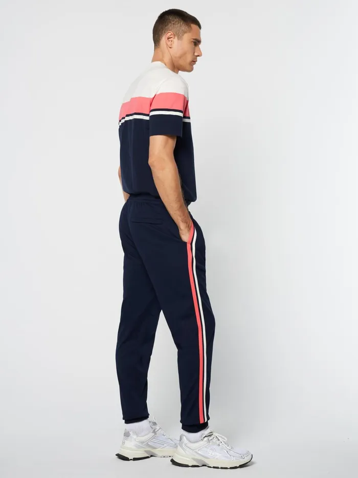 Men Pants And Sweatpants Sergio Tacchini Damarindo Track Pant Archivio Gardenia Maritime Blue