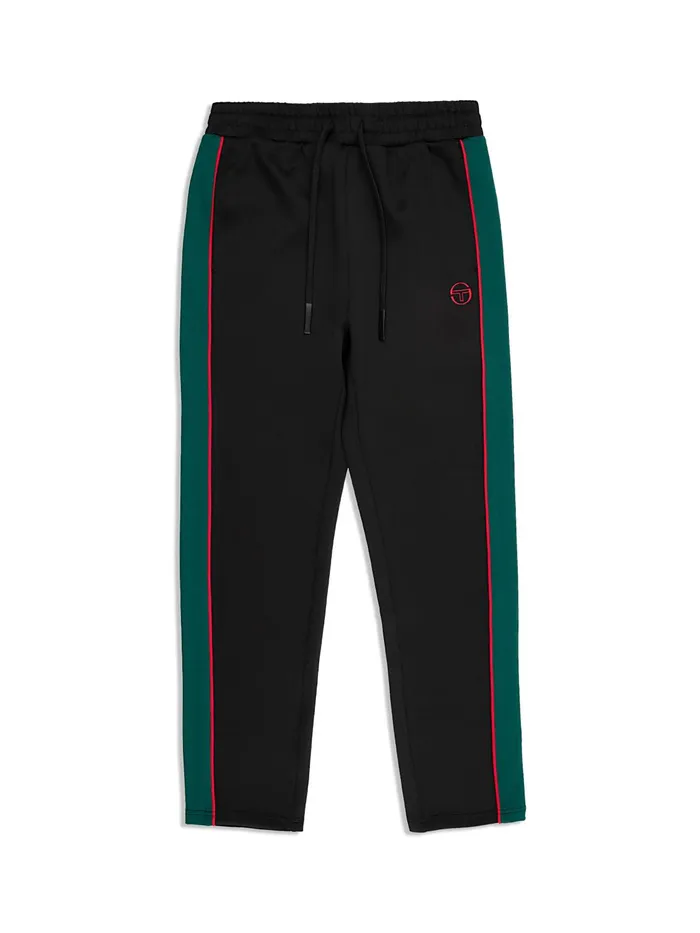 Men Pants And Sweatpants Sergio Tacchini Melfi Diver Track Pant Black Beauty
