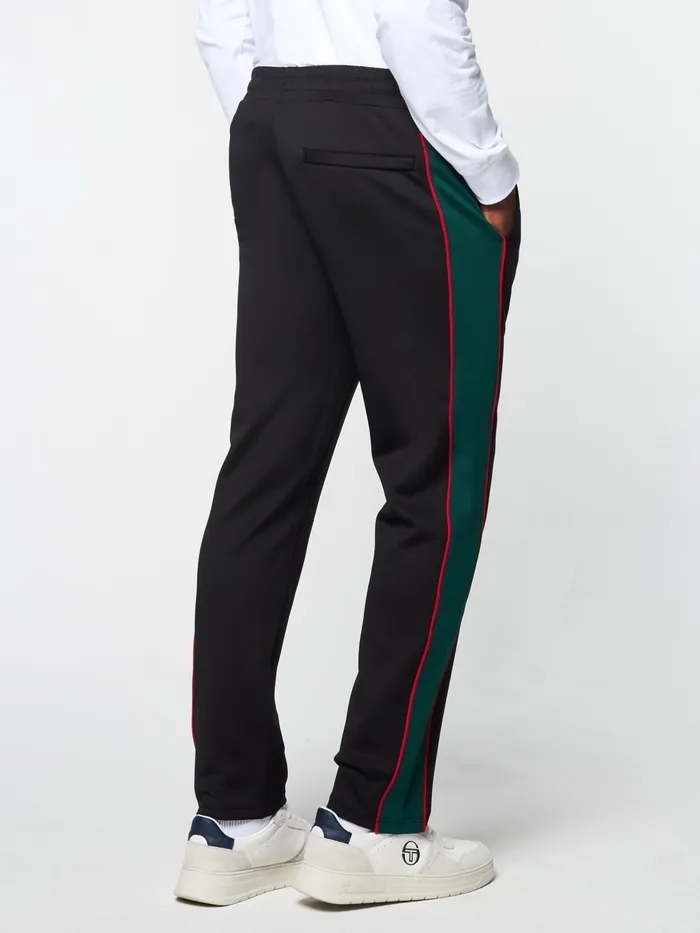 Men Pants And Sweatpants Sergio Tacchini Melfi Diver Track Pant Black Beauty