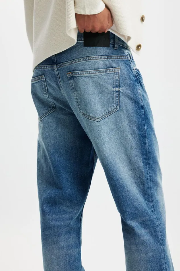 Men Pants Cotton On Relaxed Boot Cut Jean Supernova Blue Men Pants Cotton On Relaxed Boot Cut Jean Supernova Blue