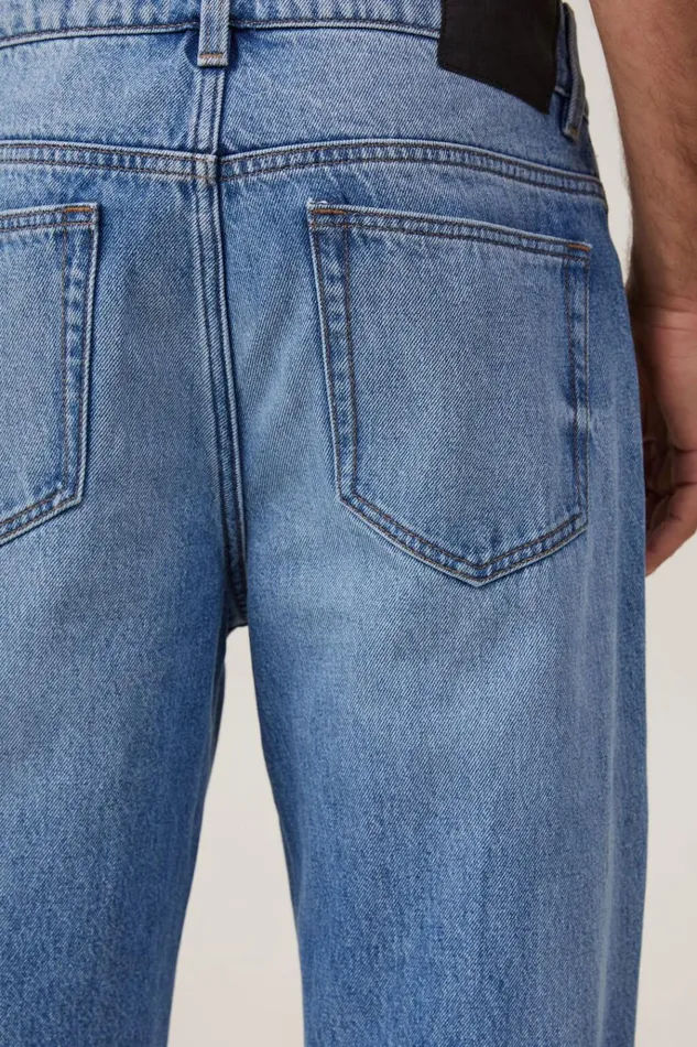 Men Pants Cotton On Relaxed Boot Cut Jean Supernova Blue Men Pants Cotton On Relaxed Boot Cut Jean Supernova Blue