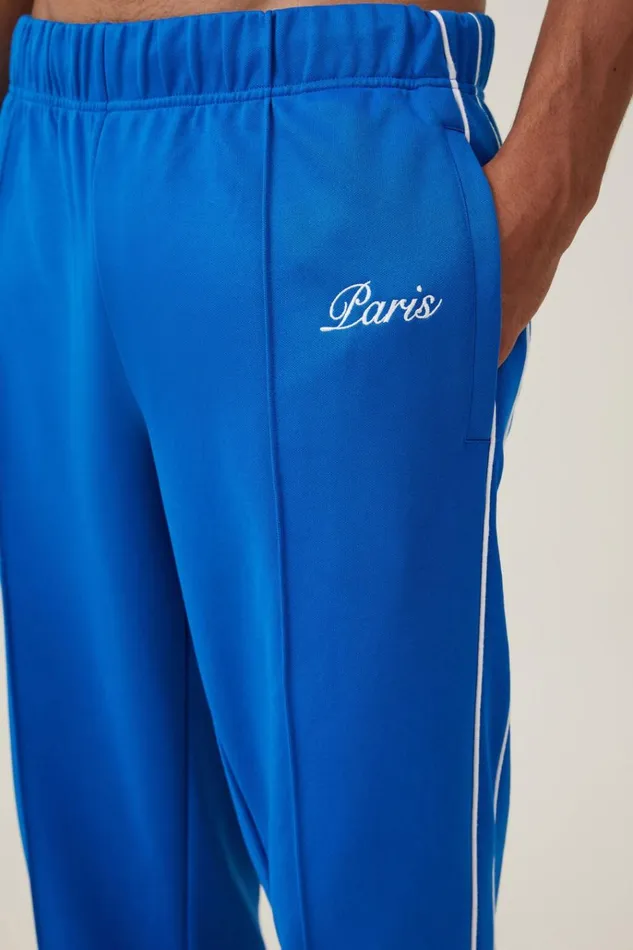 Men Pants Cotton On Tricot Track Pant Skydiver Blue Men Pants Cotton On Tricot Track Pant Skydiver Blue