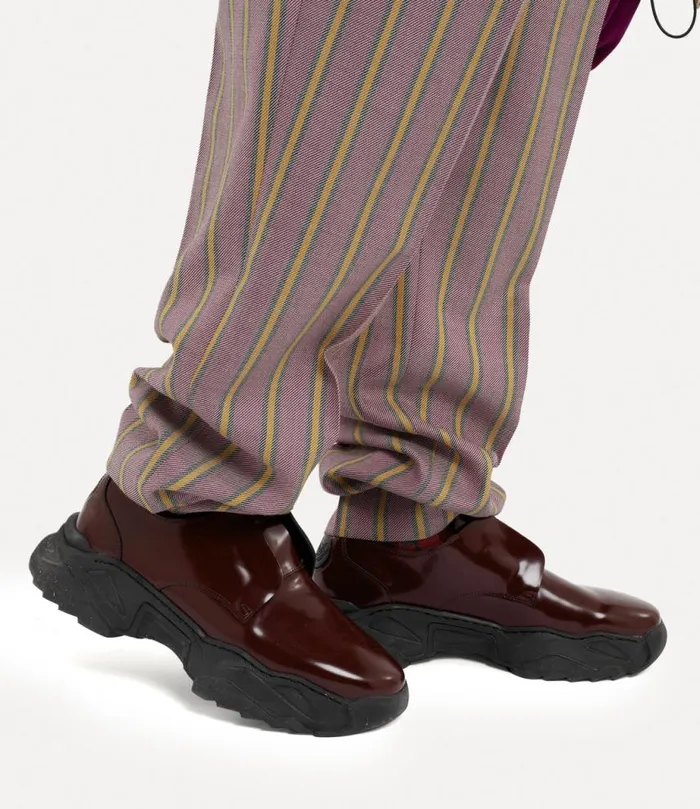 Men Romper Horse Shoe Burgundy Vivienne Westwood Trainers Men Romper Horse Shoe Burgundy Vivienne Westwood Trainers