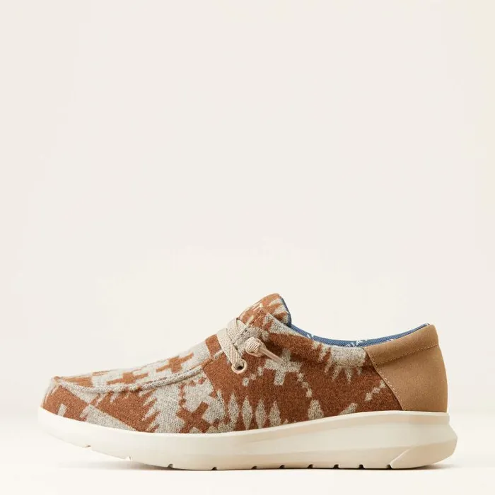 Men Shoes and Sneakers Ariat Hilo Stretch Lace Tan Blanket Wooly Men Shoes and Sneakers Ariat Hilo Stretch Lace Tan Blanket Wooly