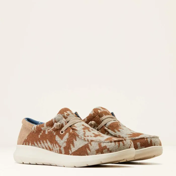 Men Shoes and Sneakers Ariat Hilo Stretch Lace Tan Blanket Wooly Men Shoes and Sneakers Ariat Hilo Stretch Lace Tan Blanket Wooly