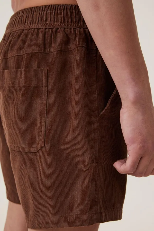 Men Shorts Cotton On Easy Short Chocolate Cord Men Shorts Cotton On Easy Short Chocolate Cord