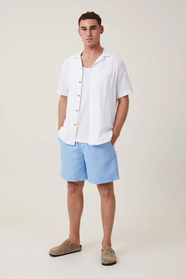 Men Shorts Cotton On Kahuna Short Pale Blue