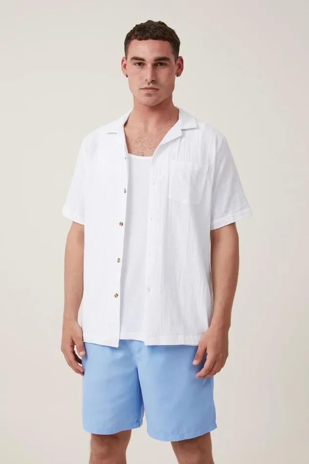 Men Shorts Cotton On Kahuna Short Pale Blue
