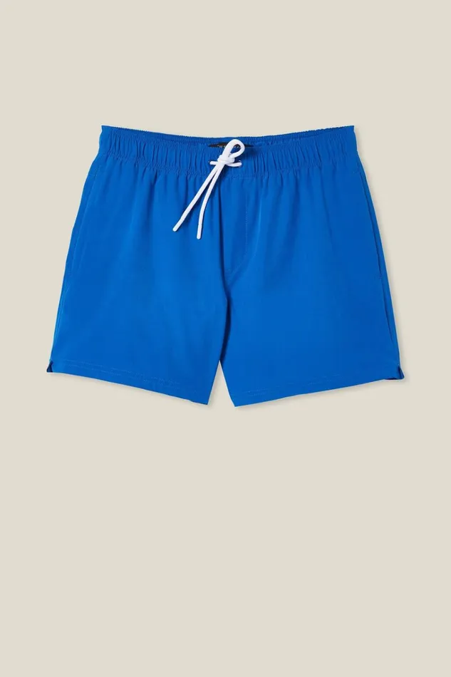 Men Shorts Cotton On Stretch Swim Short Pacific Blue Men Shorts Cotton On Stretch Swim Short Pacific Blue