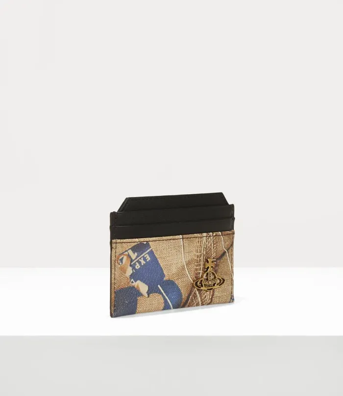 Men Slim Card Holder Rubbishprint Vivienne Westwood Wallets Men Slim Card Holder Rubbishprint Vivienne Westwood Wallets