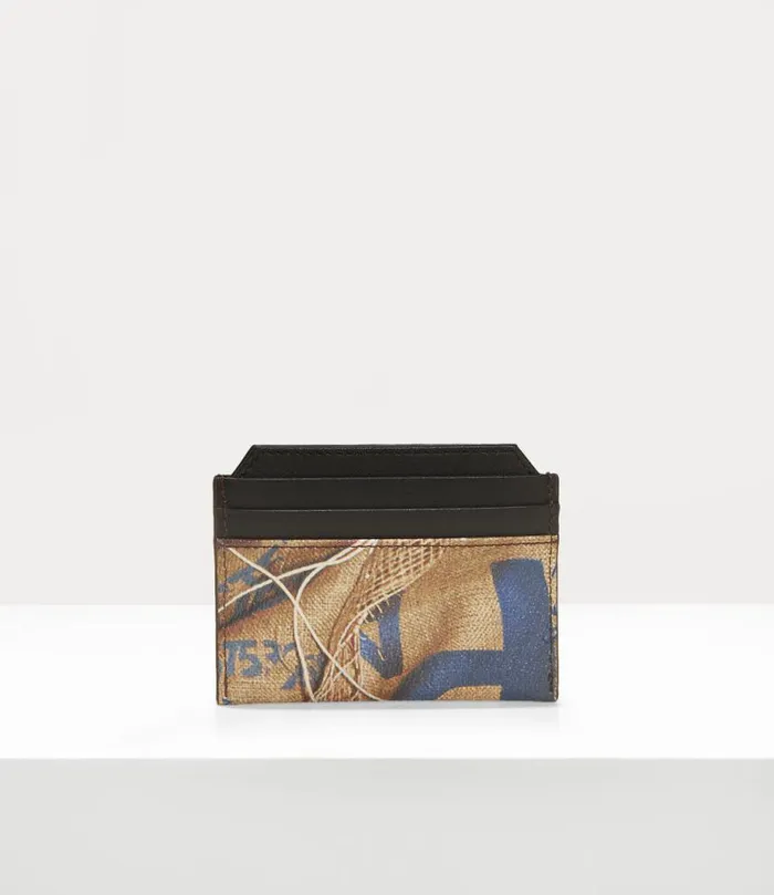 Men Slim Card Holder Rubbishprint Vivienne Westwood Wallets Men Slim Card Holder Rubbishprint Vivienne Westwood Wallets