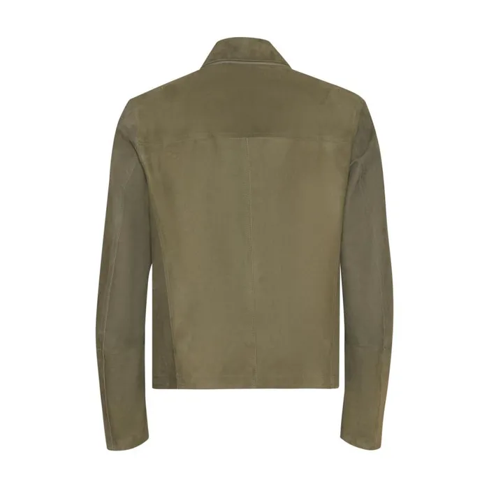 Men Suede Jacket Seaweed Fratelli Rossetti View All