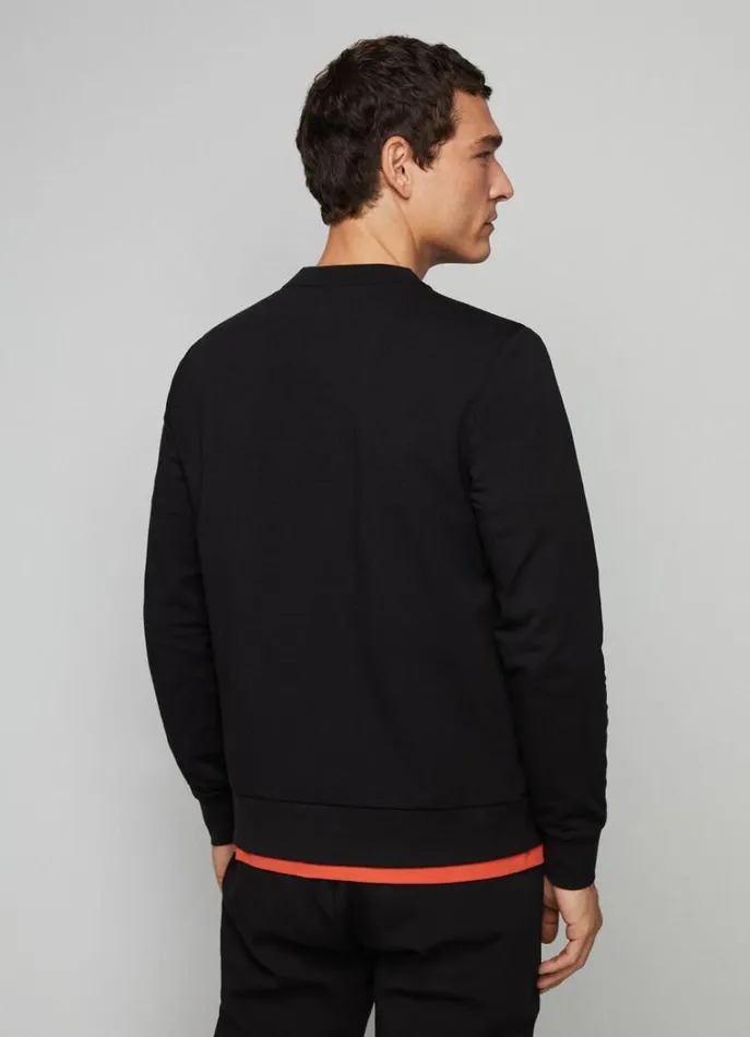 Men Sweatshirts Hackett London Hackett Sport Classic Sweatshirt Black