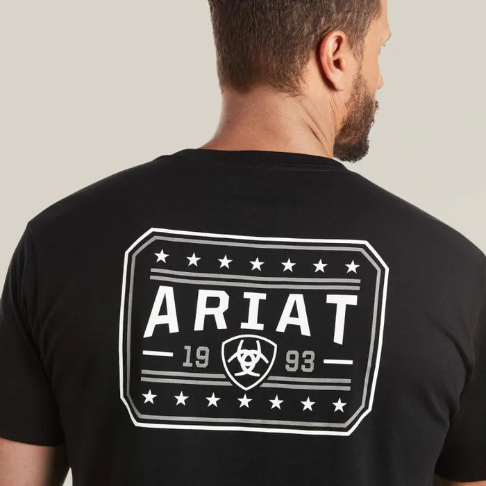Men TShirts and Polos Ariat Ariat 93 Liberty TShirt Navy
