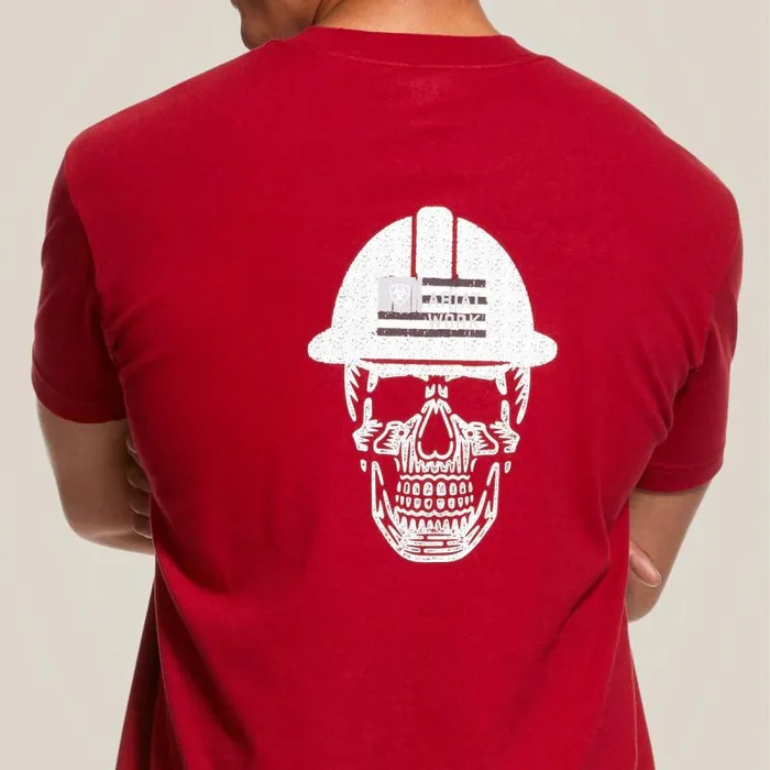 Men TShirts and Polos Ariat Rebar Cotton Strong Roughneck Graphic TShirt Rio Red Men TShirts and Polos Ariat Rebar Cotton Strong Roughneck Graphic TShirt Rio Red