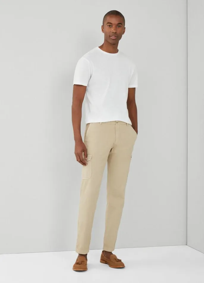 Men Tshirts Hackett London Classic Fit Dyed TShirt White