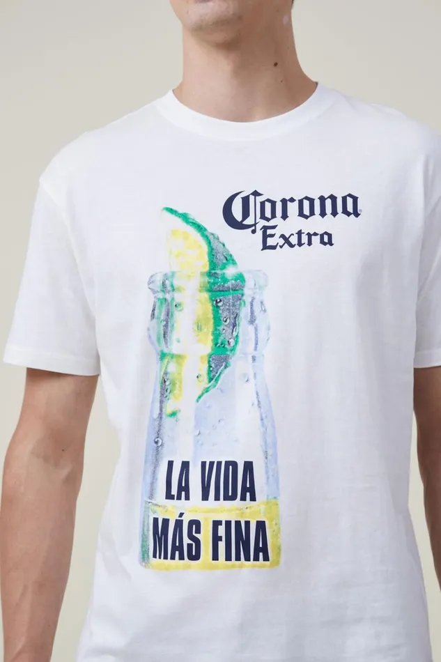 Men Tees and Tanks Cotton On Corona Premium Loose Fit TShirt Lcn Cor Vintage Whitecorona 8211 La Vida Nas Fi Men Tees and Tanks Cotton On Corona Premium Loose Fit TShirt Lcn Cor Vintage Whitecorona 8211 La Vida Nas Fi