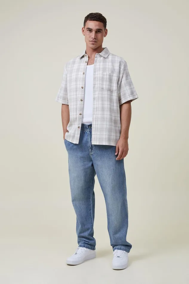 Men Tees and Tanks Cotton On Loose Fit Rib Tank White Men Tees and Tanks Cotton On Loose Fit Rib Tank White