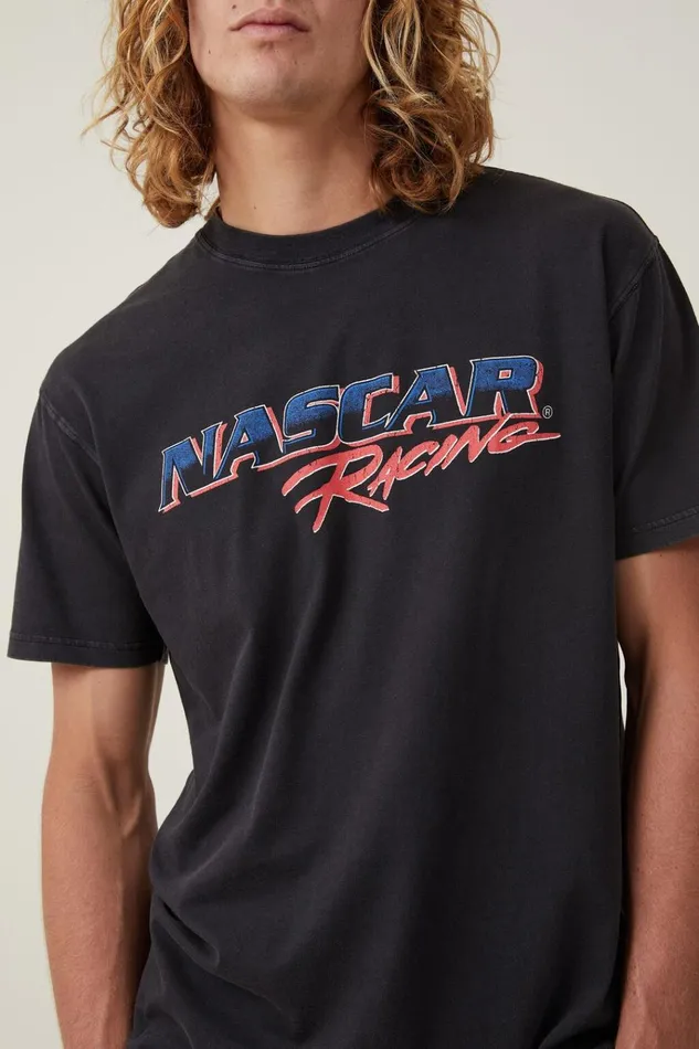 Men Tees and Tanks Cotton On Nascar Loose Fit TShirt Lcn Ncr Blackracing Logo Men Tees and Tanks Cotton On Nascar Loose Fit TShirt Lcn Ncr Blackracing Logo