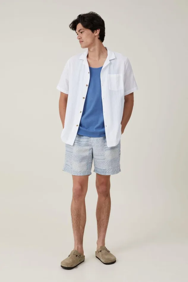 Men Tees and Tanks Cotton On Organic Tank Washed Cobalt Men Tees and Tanks Cotton On Organic Tank Washed Cobalt