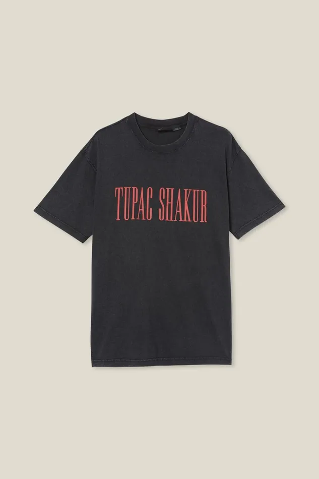 Men Tees and Tanks Cotton On Premium Loose Fit Music TShirt Lcn Bra Blacktupac 8211 Eyez Men Tees and Tanks Cotton On Premium Loose Fit Music TShirt Lcn Bra Blacktupac 8211 Eyez