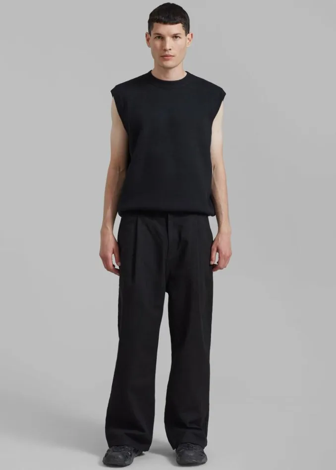 Men The Frankie Shop Drew Denim Pants 8211 Black Black